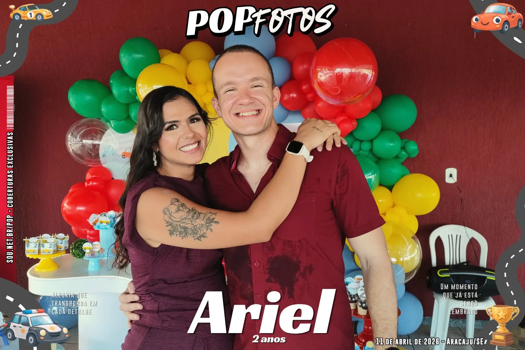 Ariel 2 anos - 11/04/26