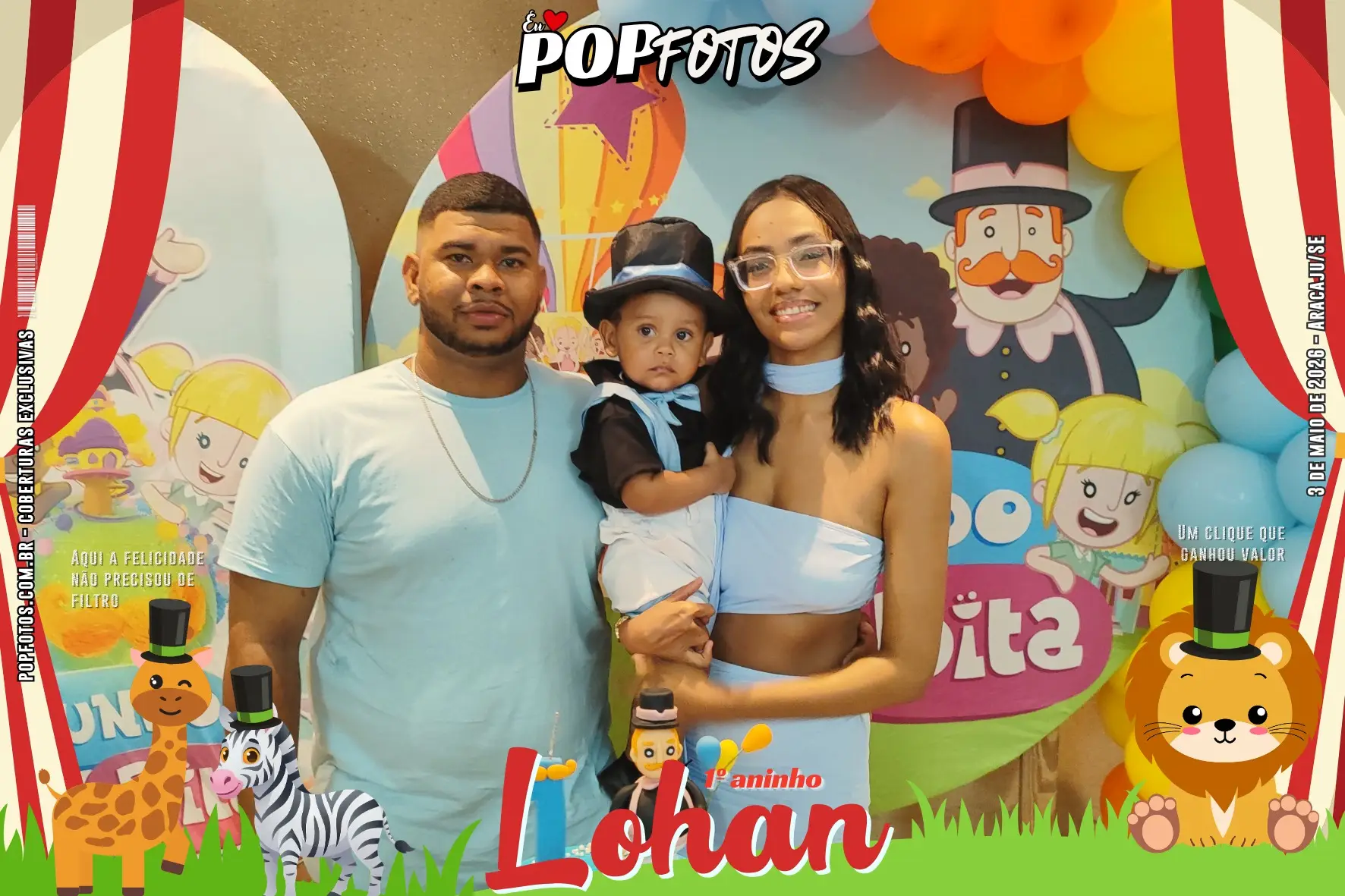 Lohan 1º aninho - 03/05/26