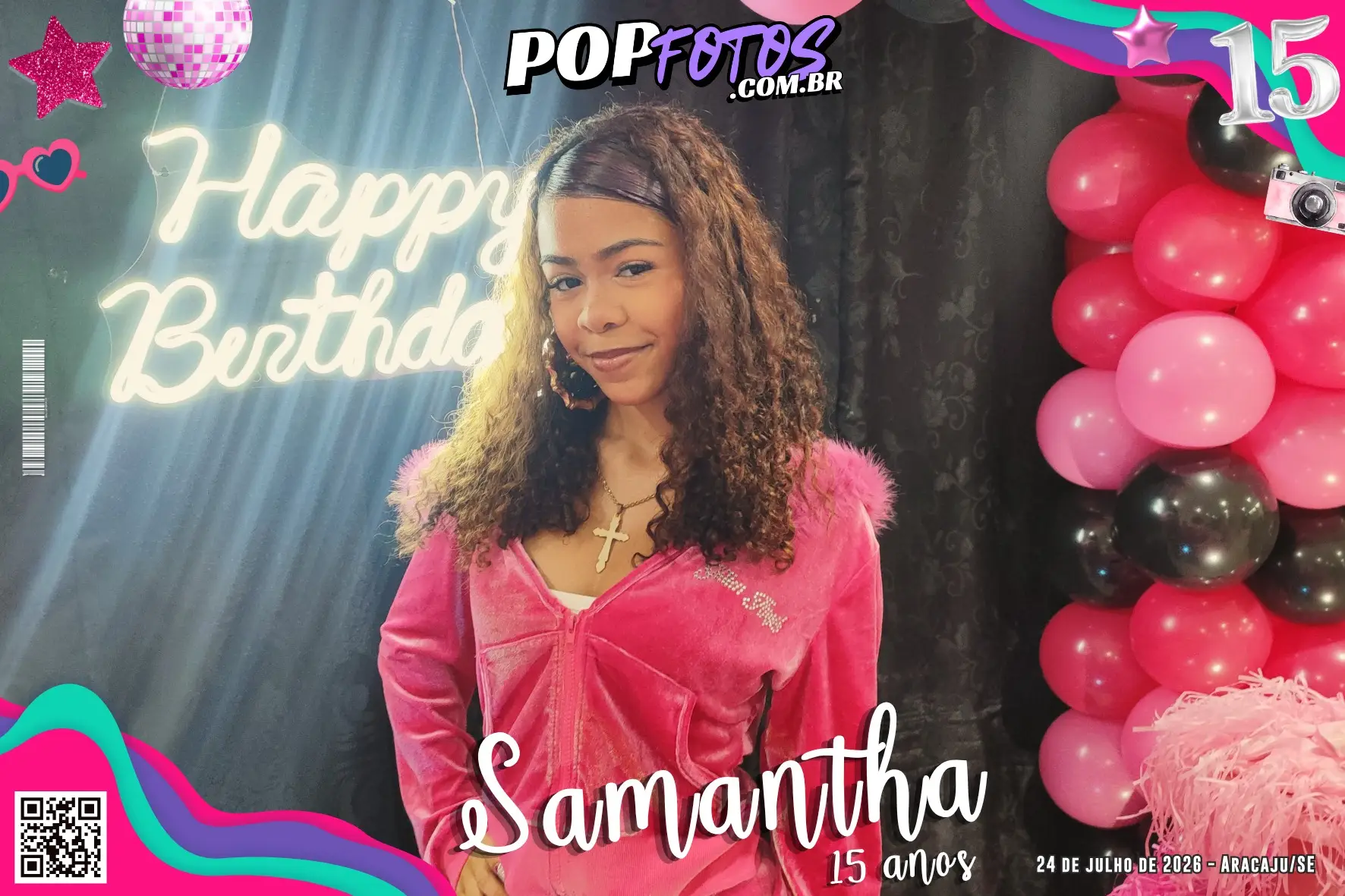 Samantha 15 anos 24/07/26